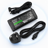 Sony VAIO 90W Laptop Charger 19.5V 4.74A (6.0 × 4.4mm) with Power Cable – Compatible with VGN-FW, VGN-FZ, VPCEB & SVE15