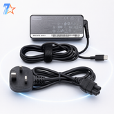 Lenovo 65W USB-C Type-C Laptop Charger with Power Cable For ThinkPad T14, T480, E14, E15 & IdeaPad 5 Series