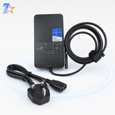 Microsoft Surface 65W 15V 4A Laptop Charger with Power Cable – For Surface Pro 3, Pro 4, Pro 5, Pro 6 & Surface Book | Model 1706