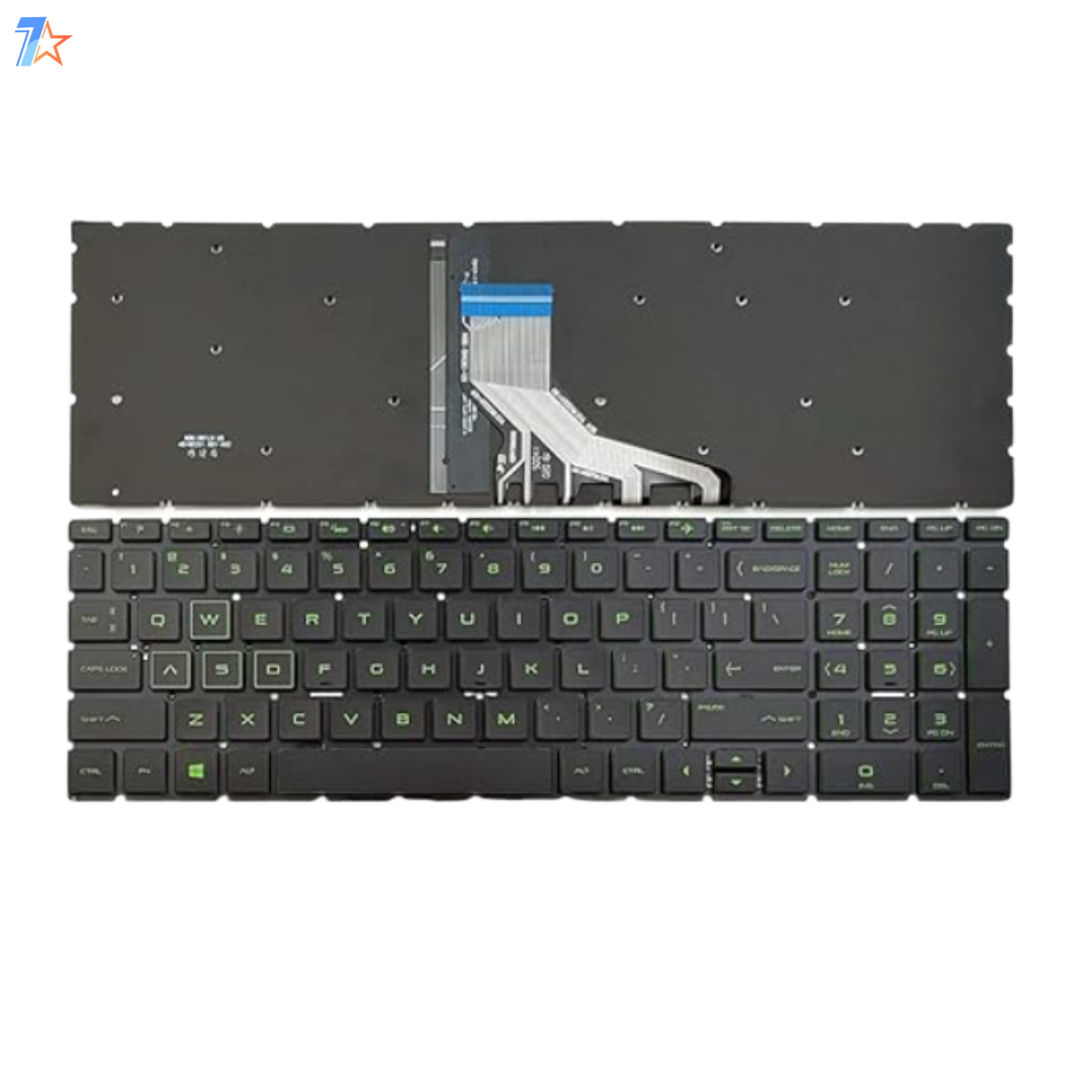 HP 15-CX WITH BACKLIT GREEN US