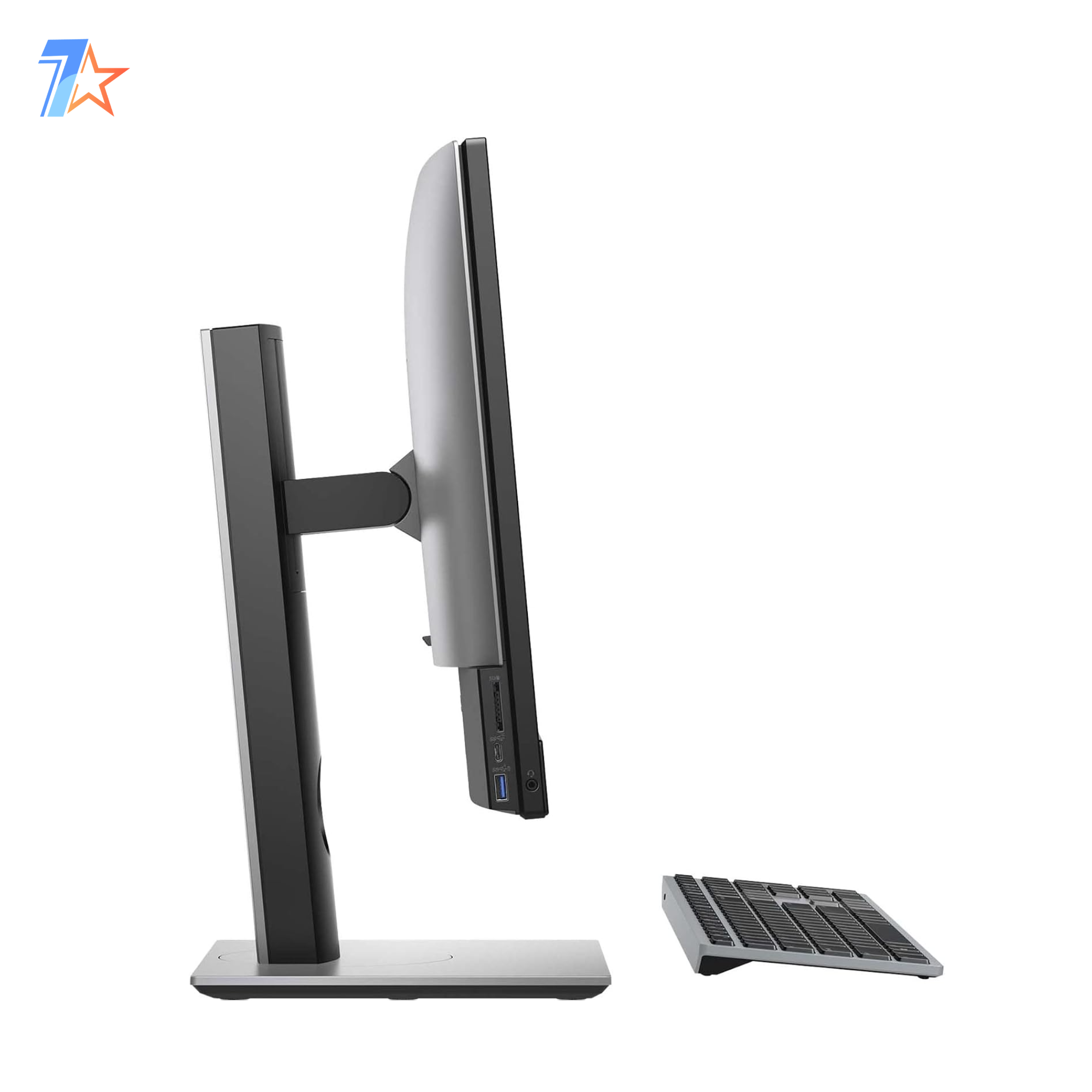 Dell OptiPlex 7400 7000 Series 24-inch Full HD All-in-One Desktop Intel Core i7-12th Gen ,16GB RAM, 512GB SSD, Bluetooth Keyboard & Mouse ((NOT USED ONLY OPEN BOX))