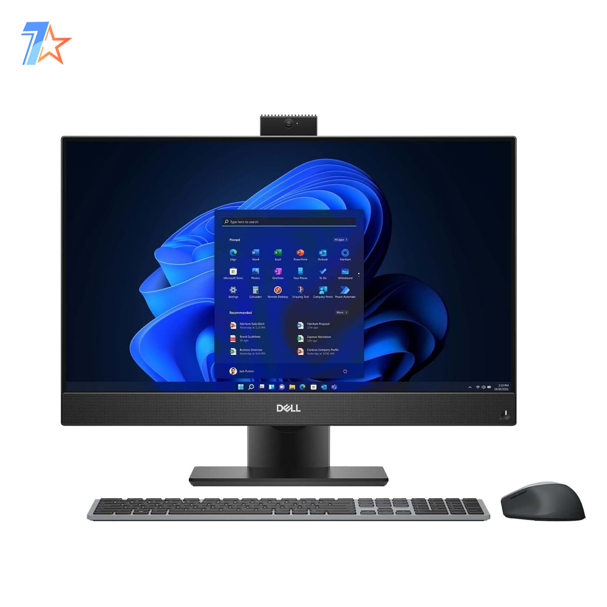 Dell OptiPlex 7400 7000 Series 24-inch Full HD All-in-One Desktop Intel Core i7-12th Gen ,16GB RAM, 512GB SSD, Bluetooth Keyboard & Mouse ((NOT USED ONLY OPEN BOX))
