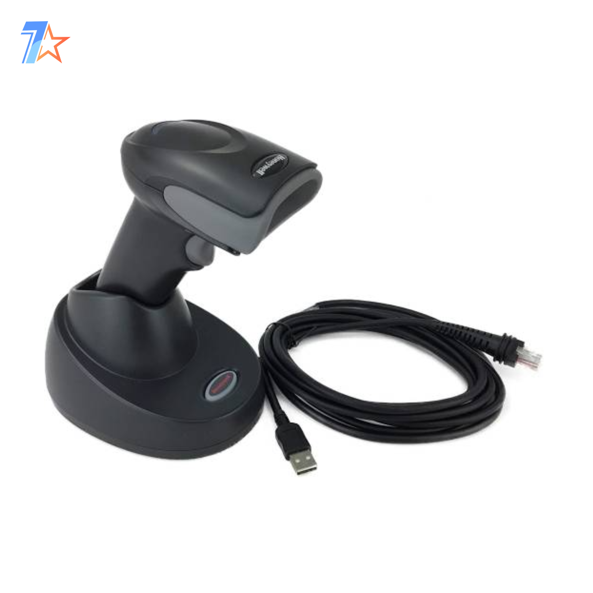 Honeywell Voyager XP 1472G Wireless 1D/2D Barcode Scanner – Bluetooth, USB Type-A, 50,000 Scans per Charge, Gray | 1472G2D-2USB-5-R