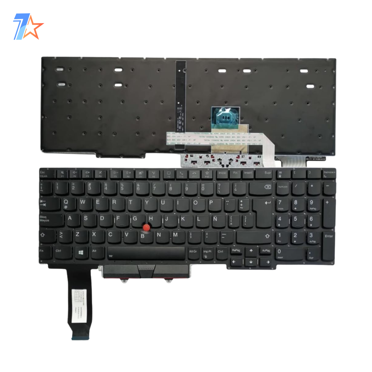 Lenovo ThinkPad E15 Gen 2 Replacement Laptop Keyboard Compatible with Intel & AMD Models