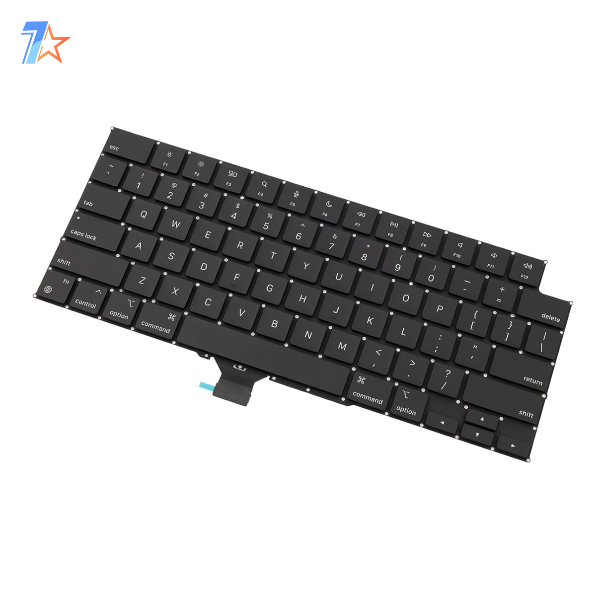 MacBook Pro 14/16-inch Replacement Keyboard Only UK English Layout, Compatible with A2442, A2779, A2918, A2992, A2485, A2780 & A2991
