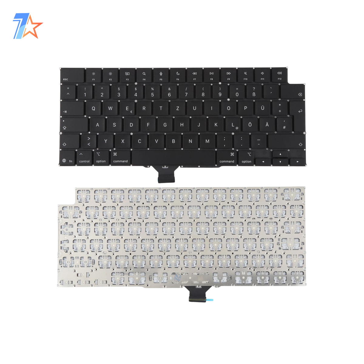 MacBook Pro M5 Series Replacement Keyboard UK English Layout for 14-inch A3434, A3426, A3427 & 16-inch A3428, A3429 Free Installation