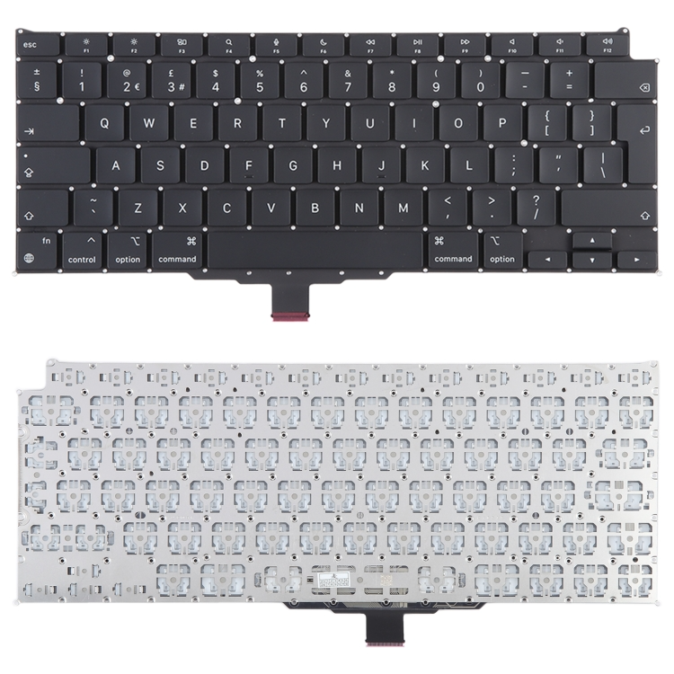 MacBook Air 13-inch M1 A2337 Replacement Laptop Keyboard Black UK English Layout for Retina Display Model 2020 With Free instilment